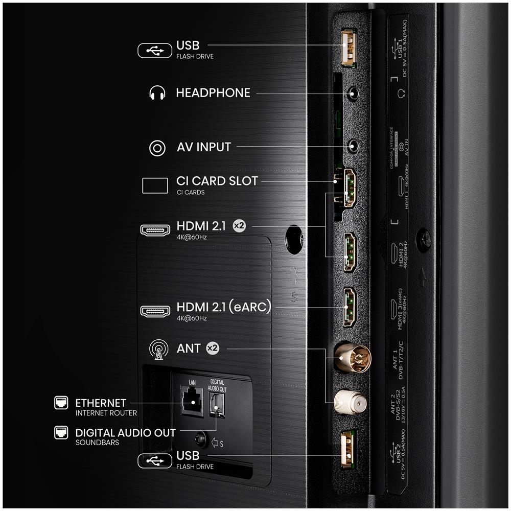 TV LED 4K Ultra HD 50" 50A7NQ Smart TV VIDAA  - Foto 7