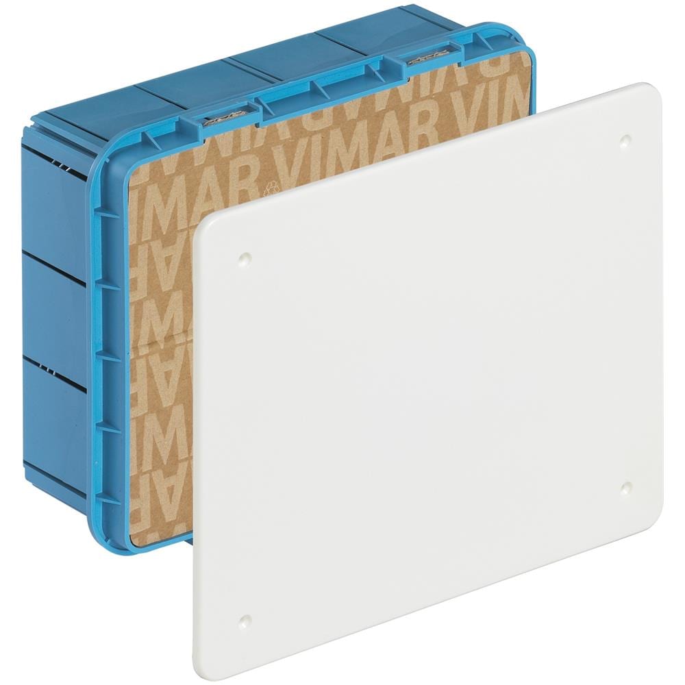 Scatola Derivazione Incasso Con Coperchio Bianco E Viti 195x154x70mm - Foto 2