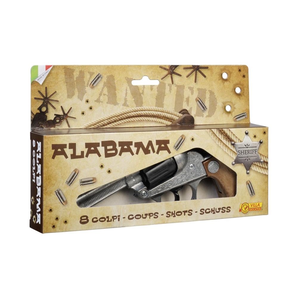 Pistola Alabama Old metal 8colpi 1592 - Foto 2