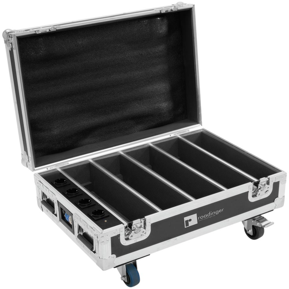 Flightcase 4x Akku Bar-6 Glow Qcl Flex Quickdmx With C - Foto 2