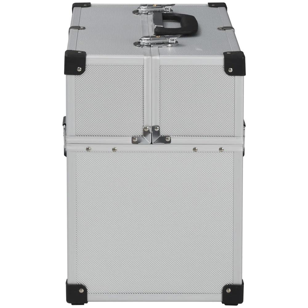 Valigetta Per Attrezzi 43,5x22,5x34 Cm Argento In Alluminio - Foto 7