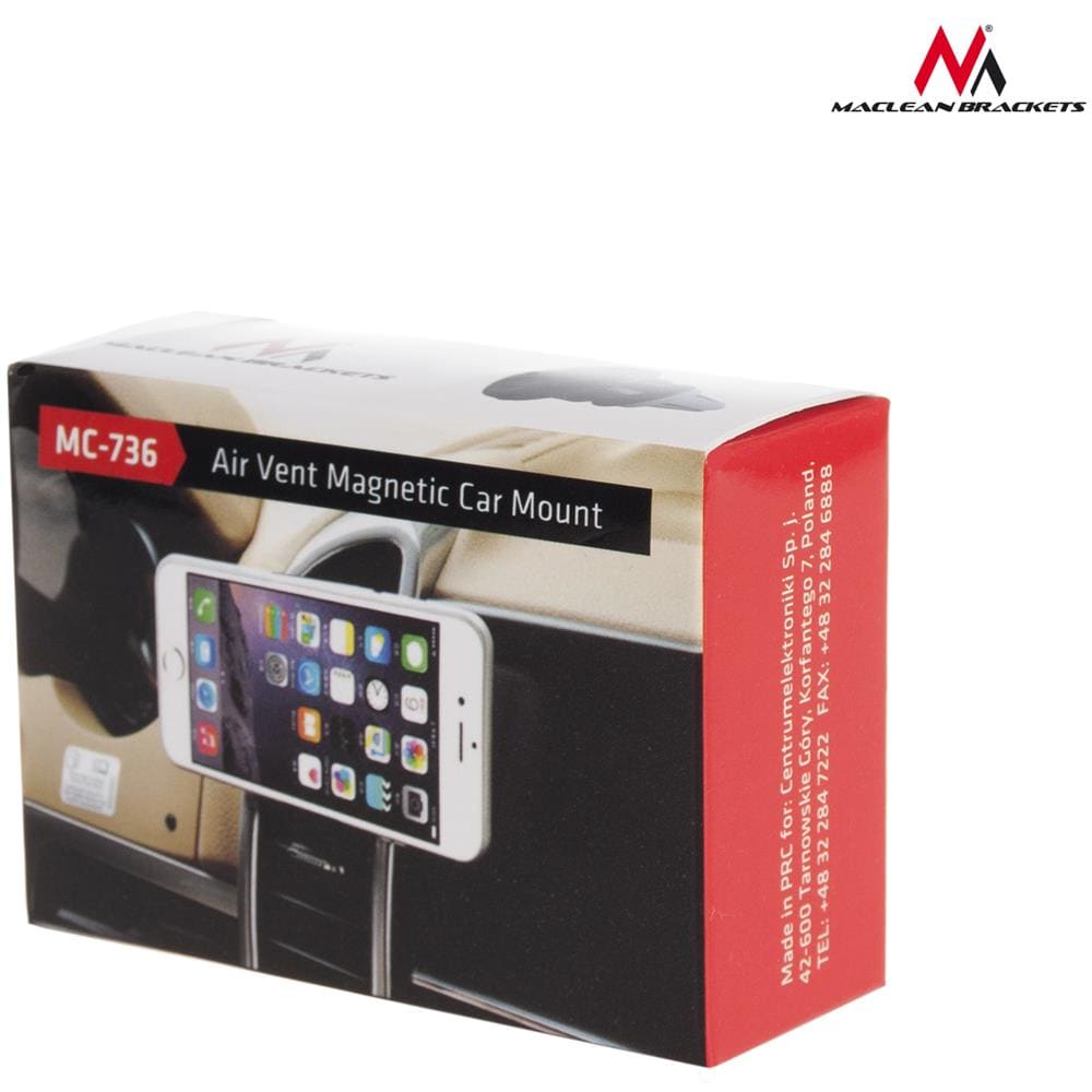Supporto Magnetico Per Auto maclean Brackets Mc-736 Compatibile Con Quasi Tutti Tipi Di Smartphone - Foto 2