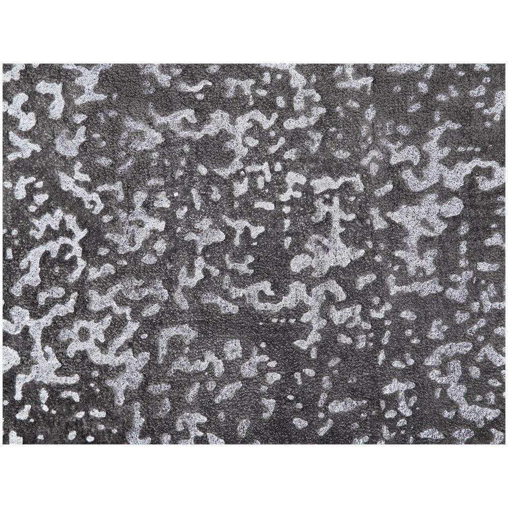 Tappeto A Pelo Corto Grigio Scuro / argento 80 X 150 Cm Esel - Foto 11