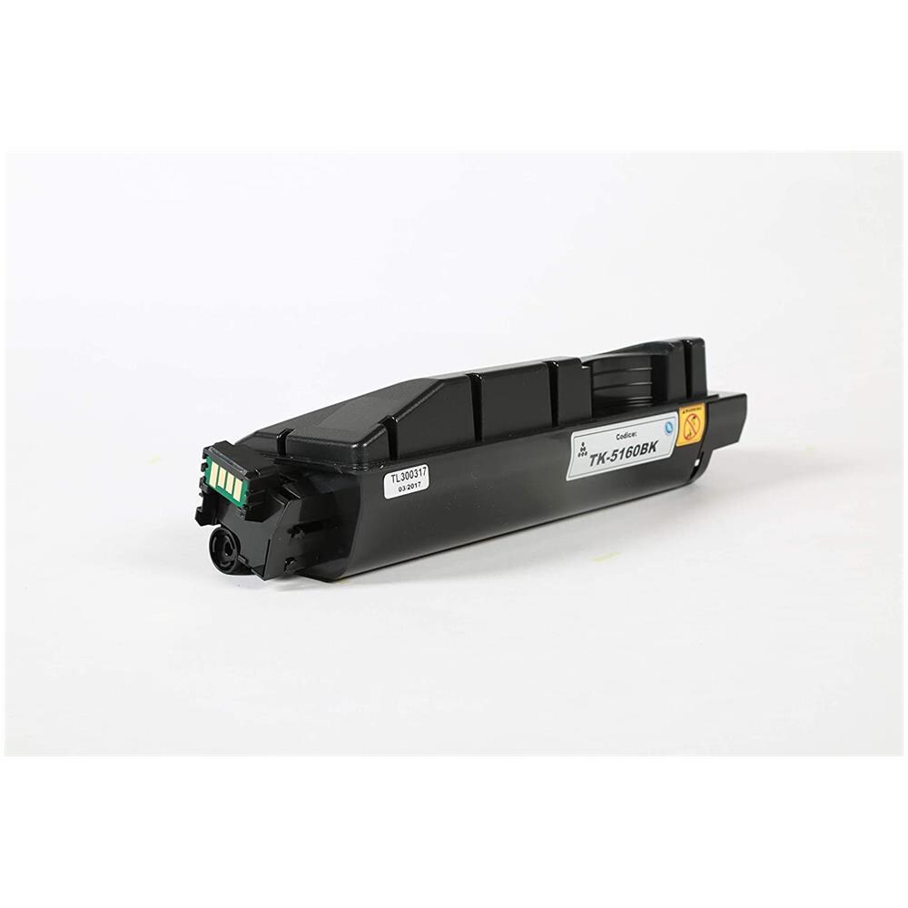 TONER COMPATIBILE - Kyocera Tk-5160k Nero 1t02nt0nl0 Per Ecosys P7040cdn Fornito Di Intelligent Chip Capacità 16000 Copie Made In Italy - Foto 2