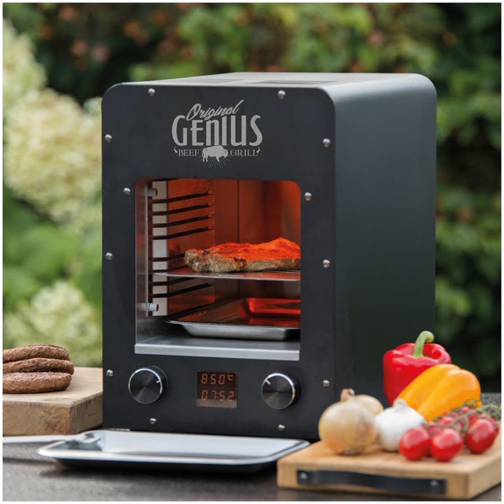 BBGRILL - Forno Portatile Genius Colore Nero / Argento - ePRICE