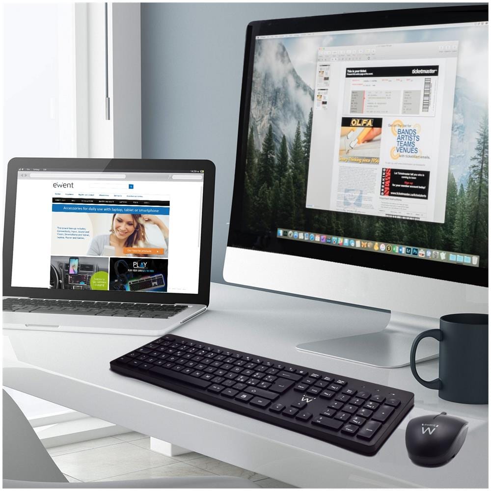 Tastiera e Mouse USB EW3255 (Layout Italiano) - Foto 8