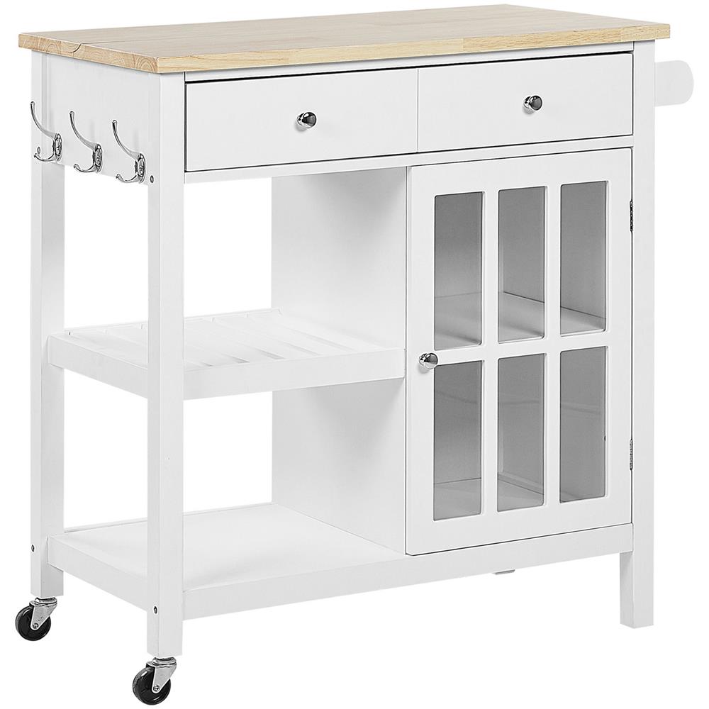 Carrello Da Cucina Bianco Genoa - Foto 1