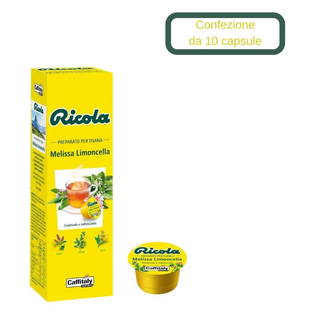 System Tisane Ricola Box Da 10 Capsule *** Miscela : Melissa E Limoncella - Foto 1