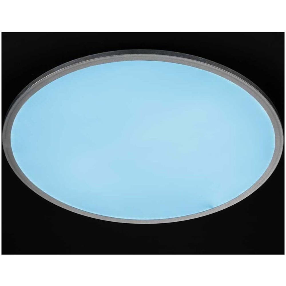 Plafoniera a LED Linox 60x5 cm Argento - Foto 2