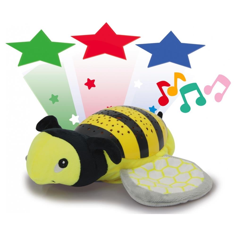 Dreamy Bee Luce Da Notte Per Bambino Libera Installazione Nero, Giallo Led - Foto 1
