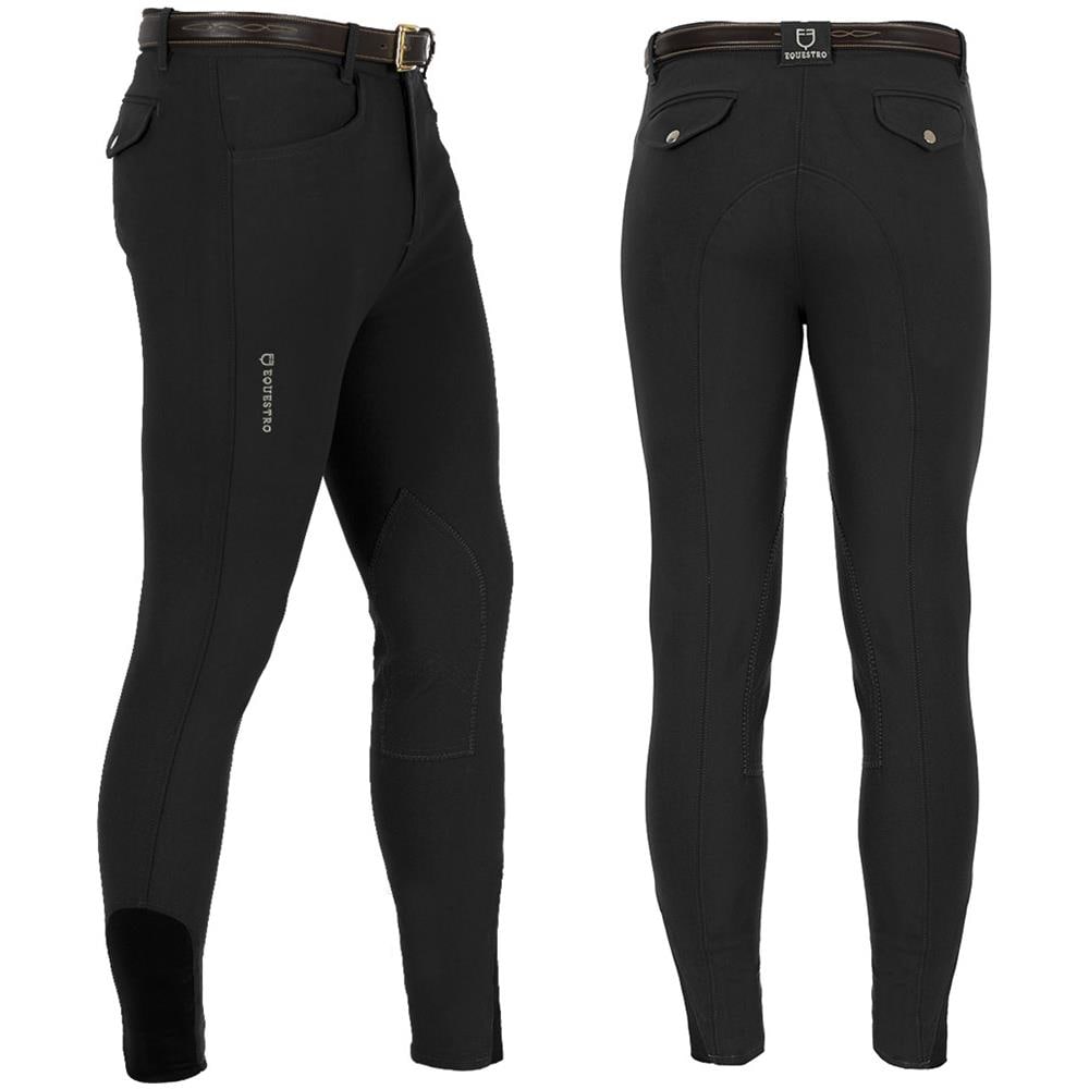 Pantaloni Da Uomo Zefiro Aderenti Anatomici Con Inserti In Lycra Sulle Caviglie 54 - Foto 1