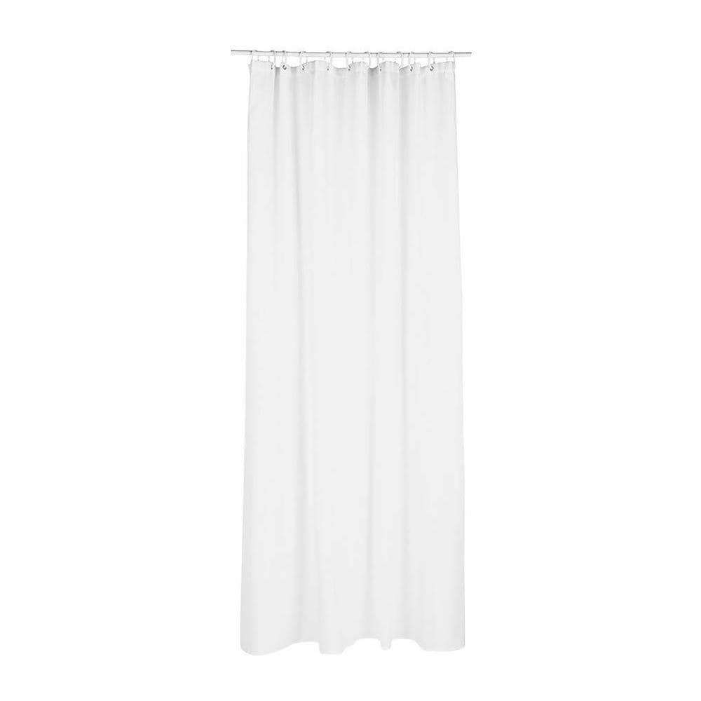 Tenda Doccia Con Poliestere, 180 X 200 Cm, Colore Bianco - Foto 1