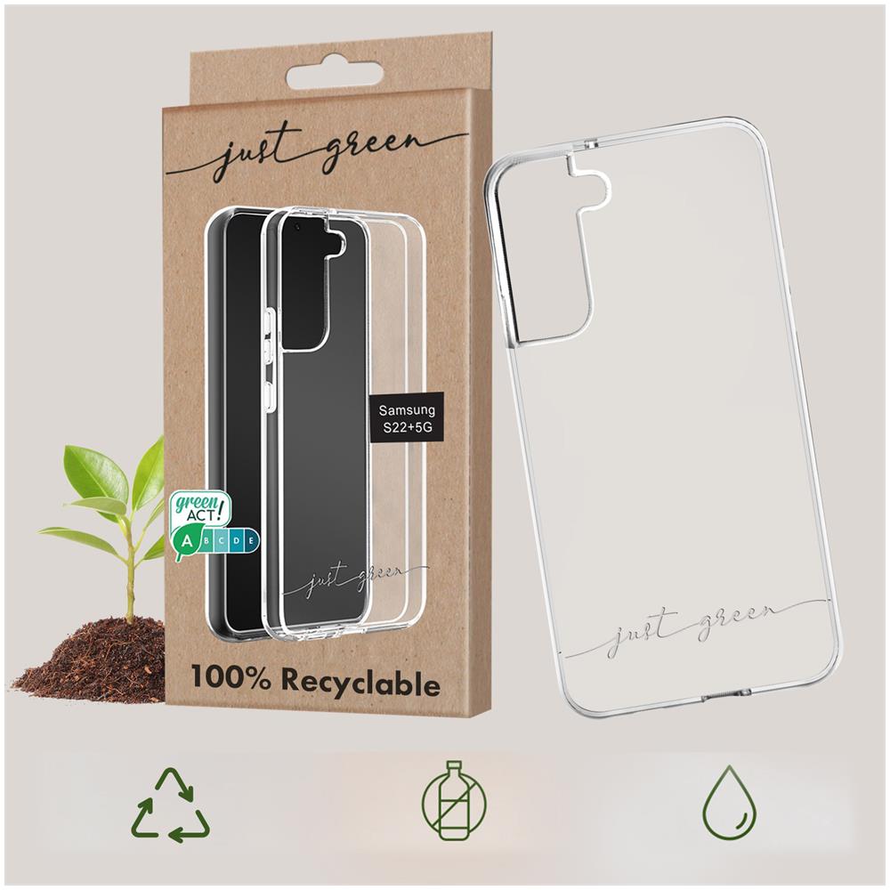 Cover Biodegradabile Per Samsung Galaxy S22 Plus Trasparente - Foto 6