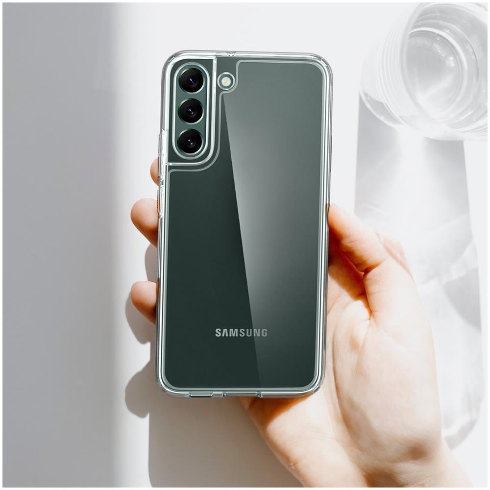 Cover Galaxy S22 Plus Rigida Anti-shock Spigen Ultra Hybrid Trasparente - Foto 2
