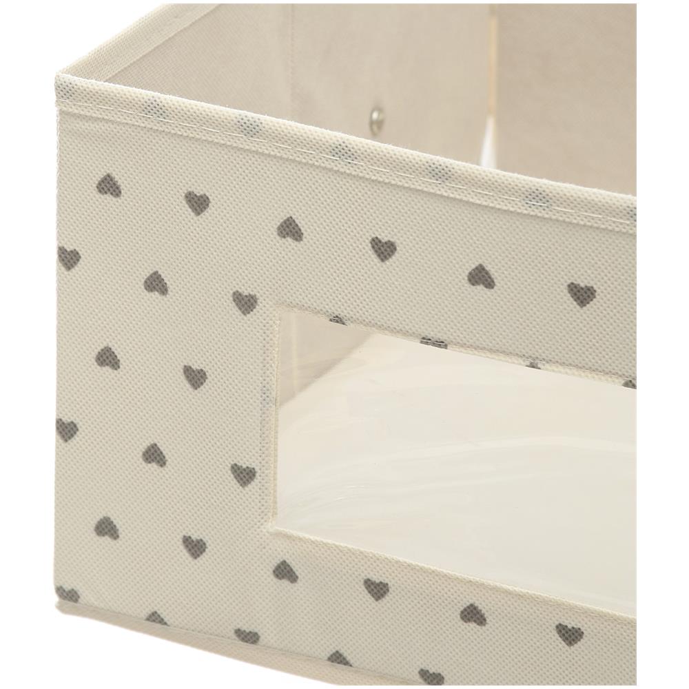 Scatola Armadio King Box Panna In Tnt, Da 36x36x19 Cm Bianco - Foto 2