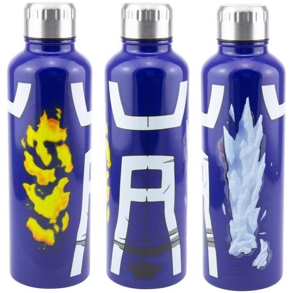 Borraccia In Metallo Shoto Todoroki - My Hero Academia - 500 Ml - Foto 2