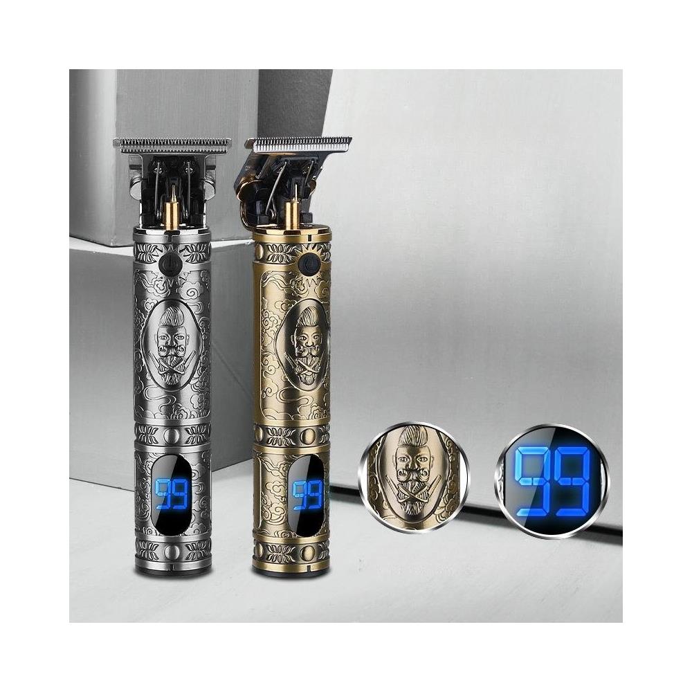 Tagliacapelli E Rifinitore Elettrici Dall'elegante Design Retrò Bronze - Foto 2