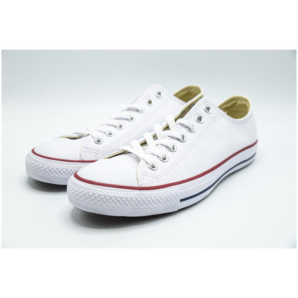 Chuck Taylor Ox Leather 132173c, Unisex, Bianca, 36.5 - Foto 6
