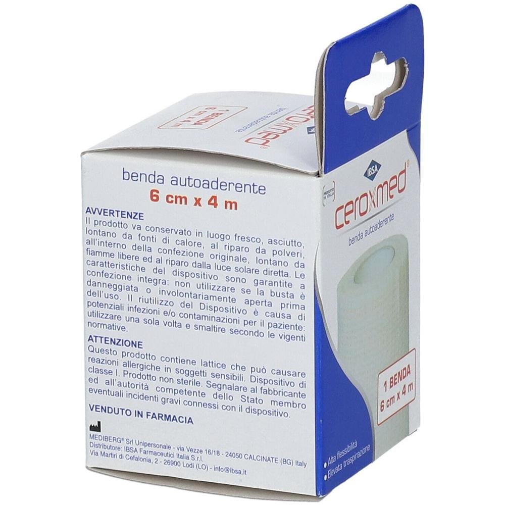 Benda Elastica Ceroxmed 6X400 cm 1 Pezzo - Foto 1
