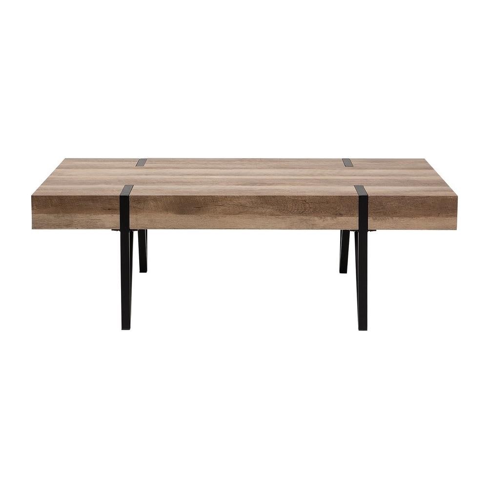 Tavolino Da Caffè Marrone Adena - Foto 1