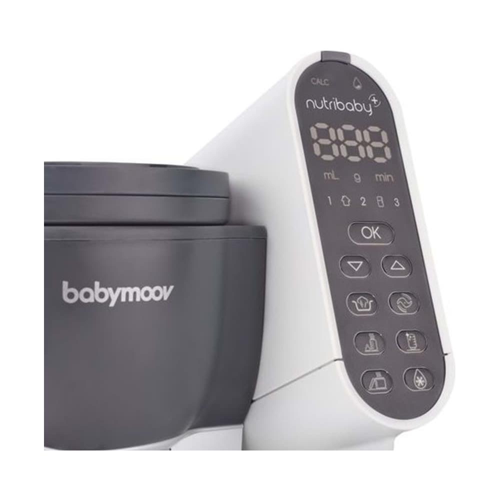Nutribaby+ Robot Da Cucina Multifunzione Bebé Grigio - Foto 6