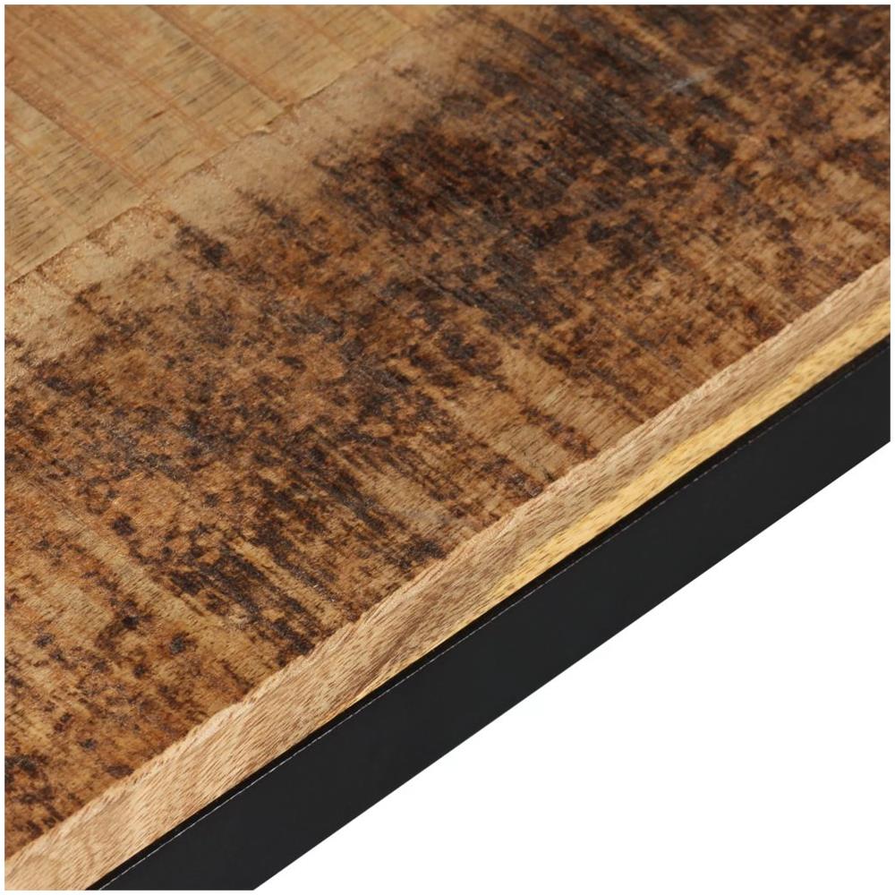 Panca In Legno Massello Di Mango 110x35x45 Cm - Foto 7