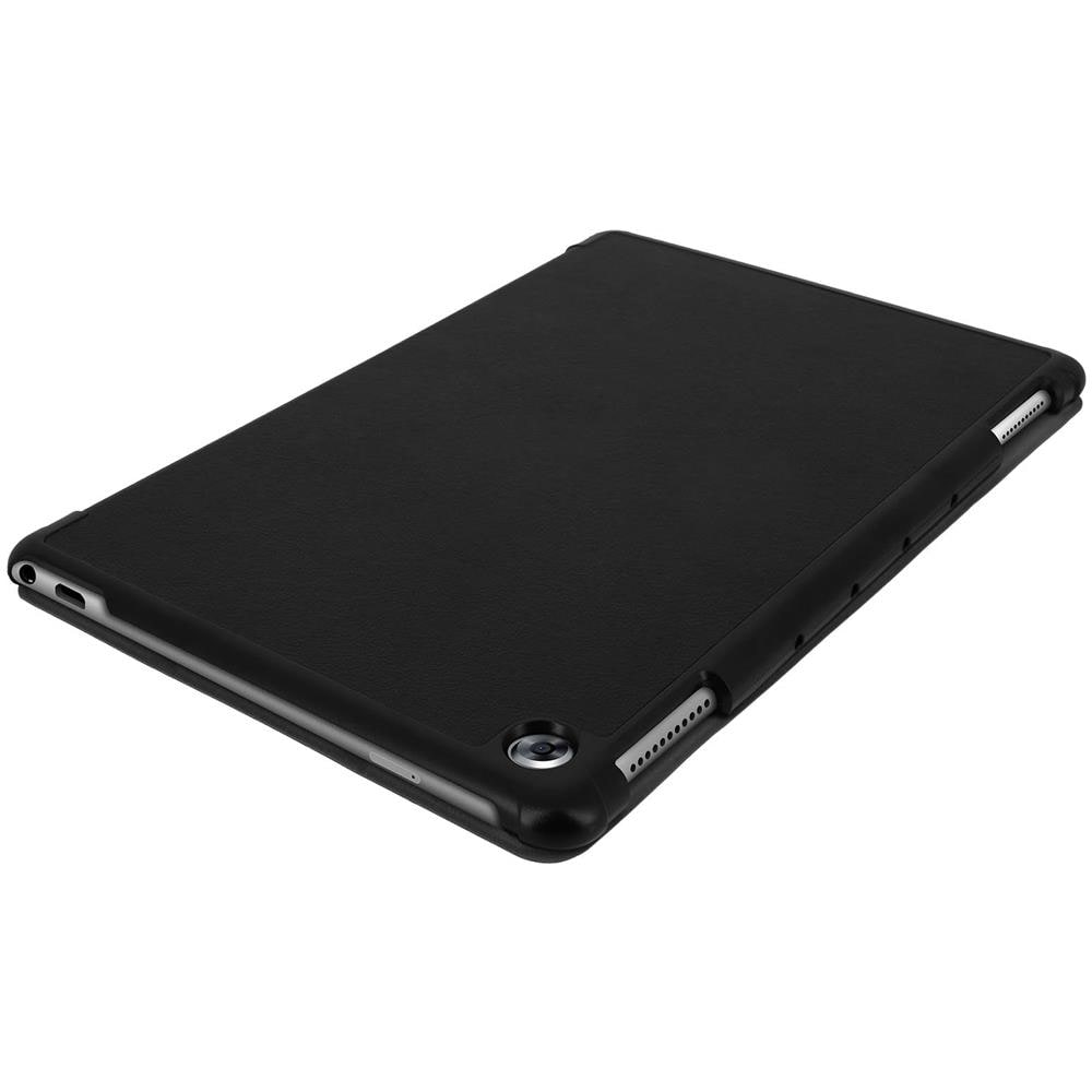 Custodia Huawei Mediapad M5 Lite Sportellino Flip Supporto Video / tastiera Nero - Foto 1