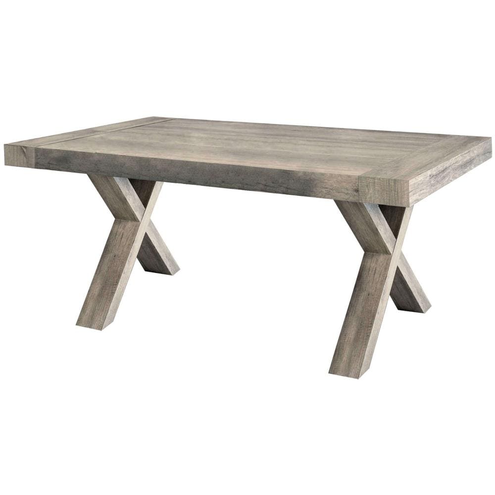 Bart - Tavolo Da Pranzo Moderno Allungabile In Legno Invecchiato - Foto 1