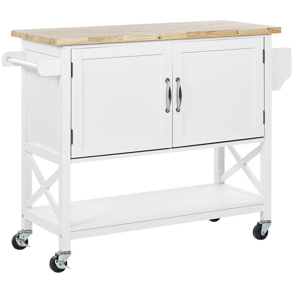 Carrello Da Cucina Bianco Mele - Foto 1