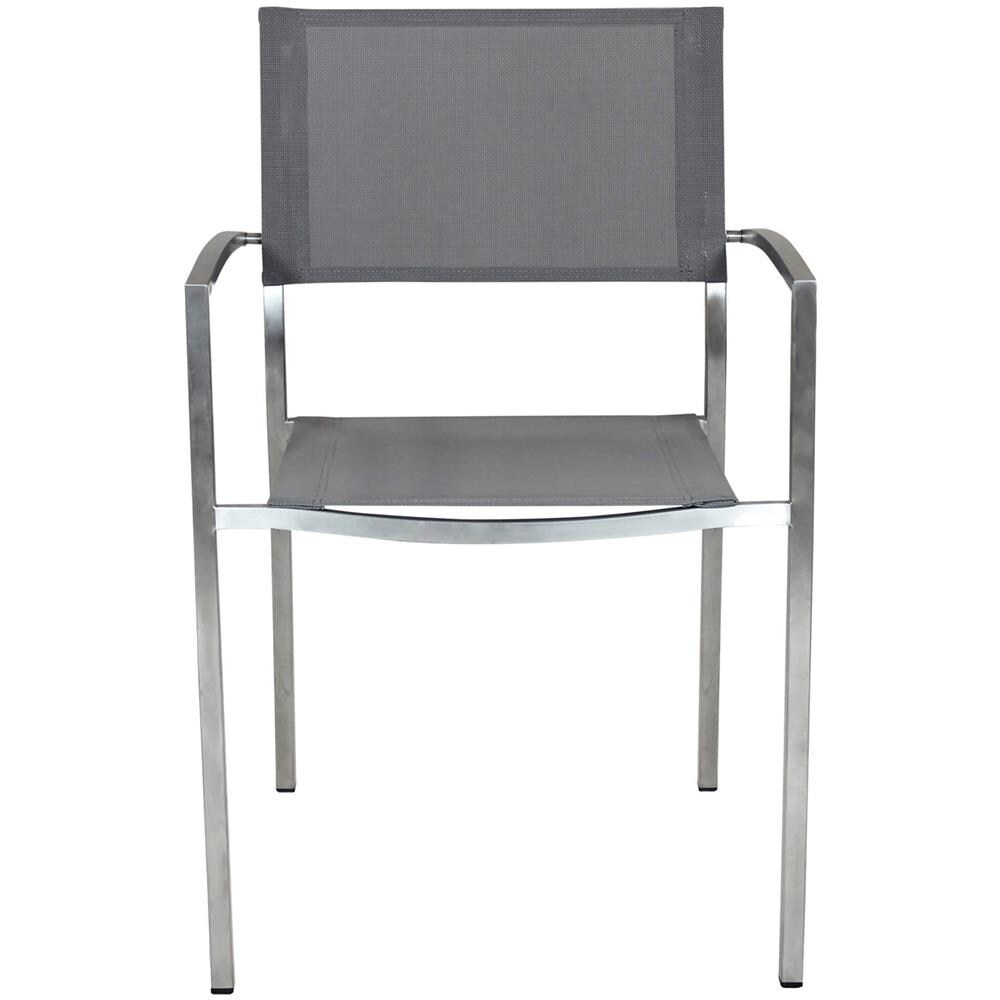 Poltrona Florida Grigia 56x57x89 Cm Grigio - Foto 2