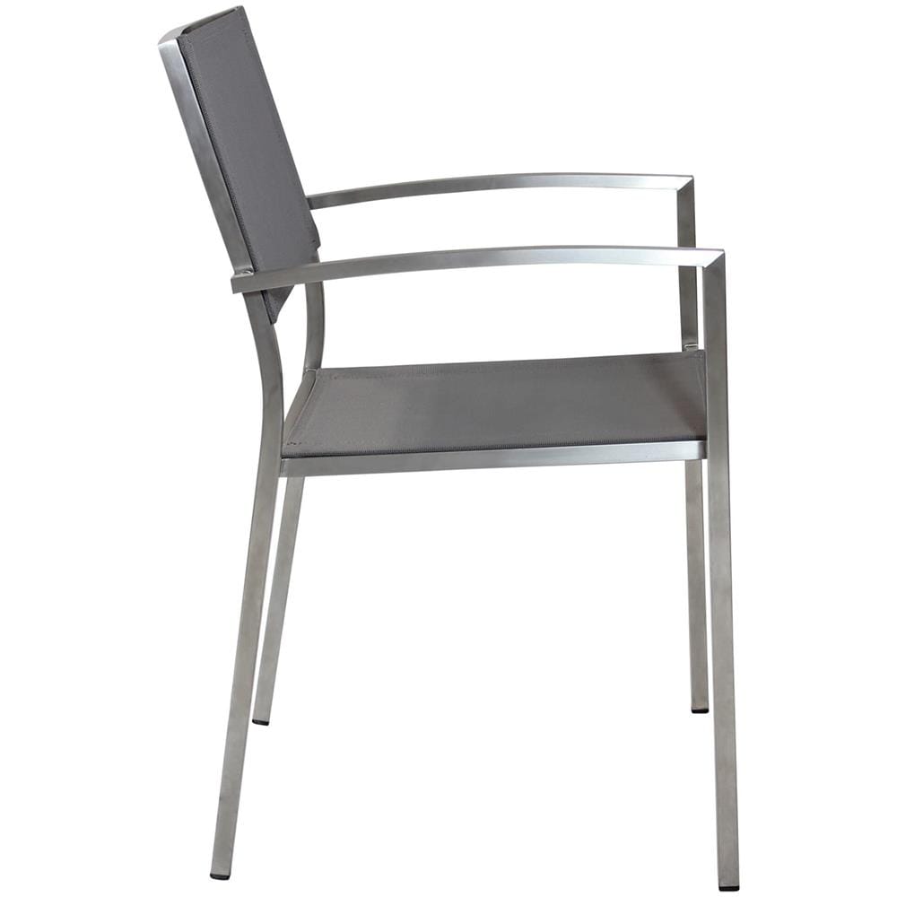 Poltrona Florida Grigia 56x57x89 Cm Grigio - Foto 6