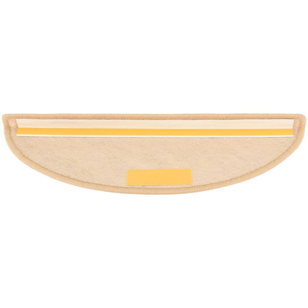 Tappeti Adesivi Scale Aspetto Sisal 15pz 56x17x3cm Beige Chiaro - Foto 7