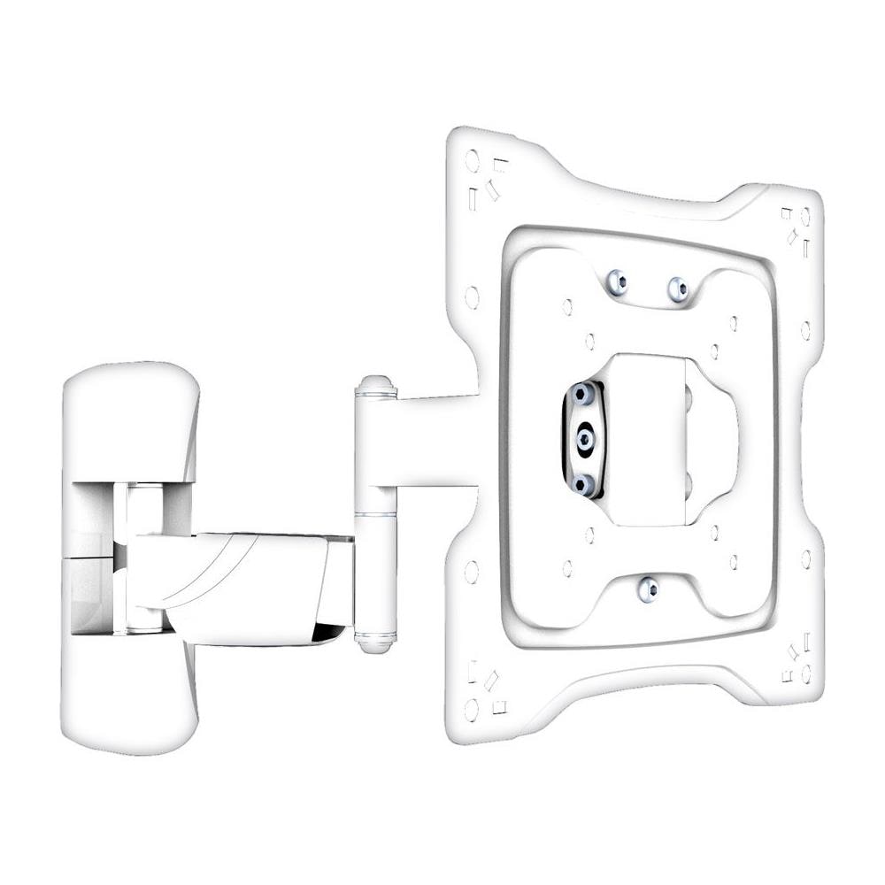 Supporto da parete per Computer monitor e TV Portata max 25 kg Colore Bianco - Foto 1