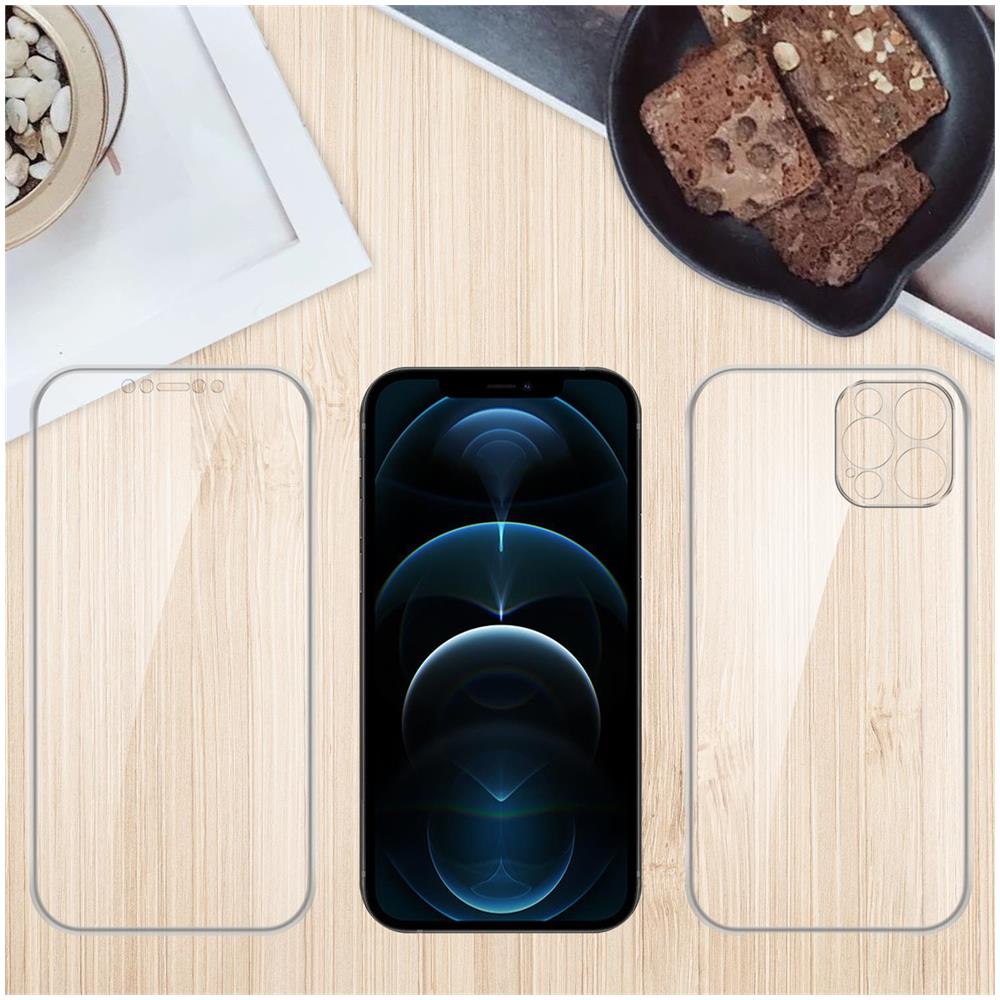 Custodia Compatibile Con Apple Iphone 12 Pro Max In Transparente - 360° Full Body Copertura Protettiva - Protezione Anteriore E Posteriore, Protezione A Tutto Tondo Con Protezione Del Display - Foto 7