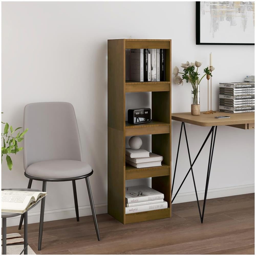 Libreria / divisorio Miele 40x30x135,5 Cm Legno Massello Di Pino - Foto 1