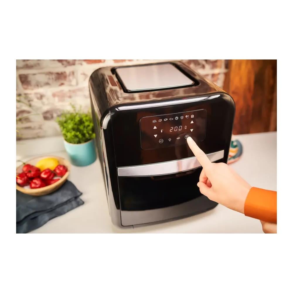 Friggitrice ad Aria Oven & Grill AL501810 Capacità 11 Litri 2000 W Colore Nero - Foto 8