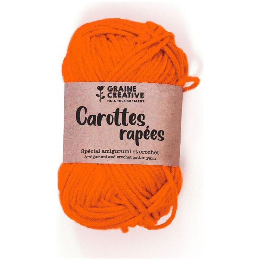 4 Fili Di Cotone Per Uncinetto 55 M - Arancione - Foto 1