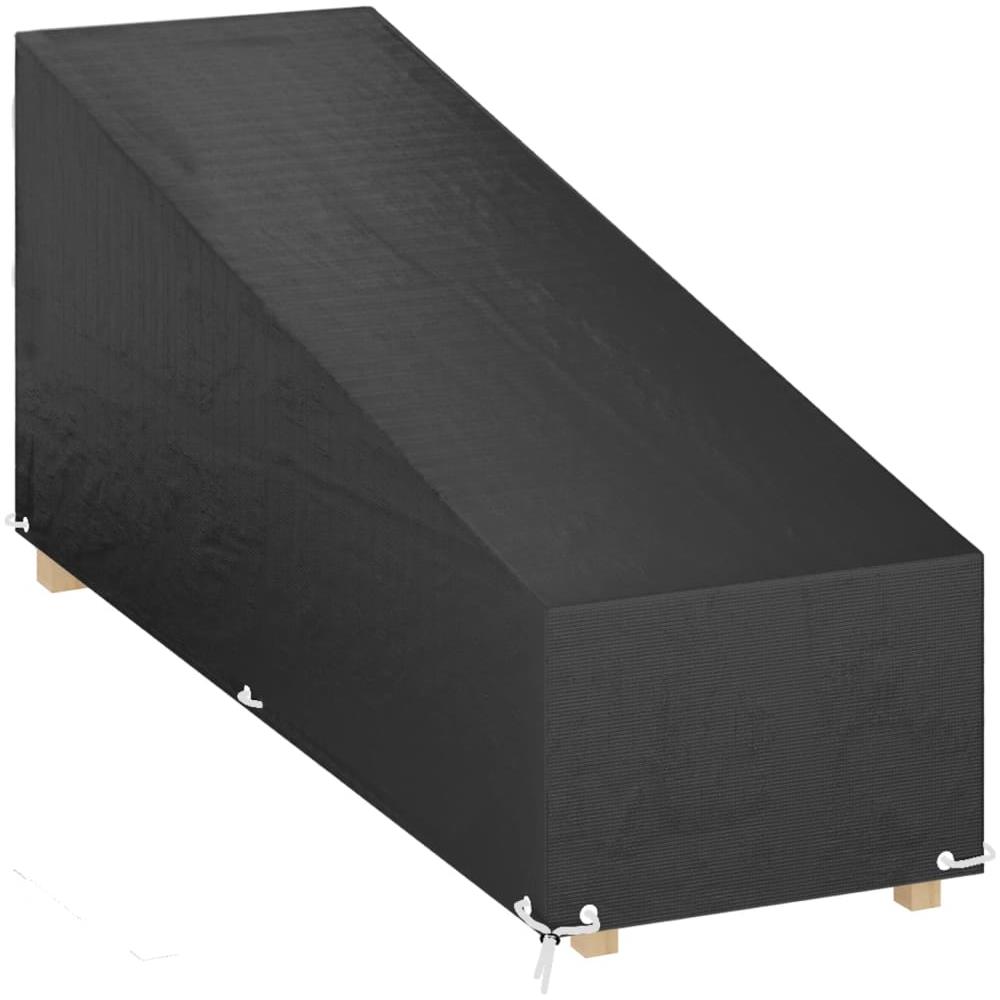 Copertura Per Sdraio 12 Occhielli 200x65x35/60cm In Polietilene - Foto 1