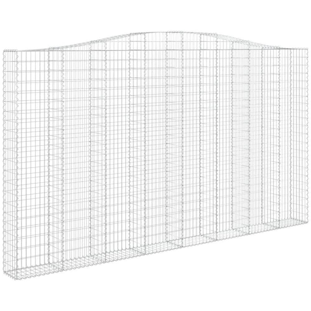 Cesto Gabbione Ad Arco 400x30x220/240 Cm Ferro Zincato - Foto 2