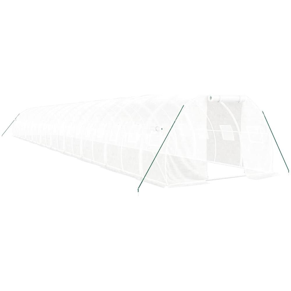 Serra Con Telaio In Acciaio Bianco 60 M 20x3x2 M - Foto 2