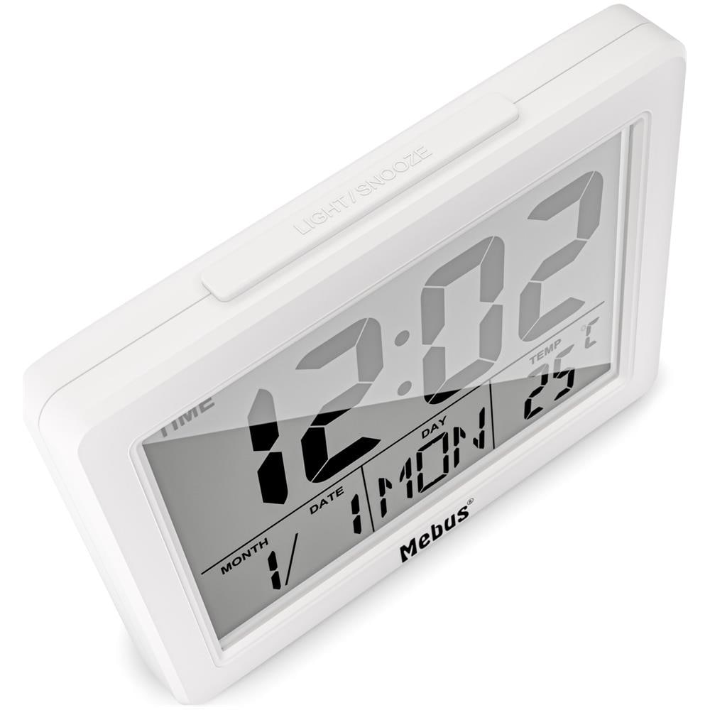 25738 Sveglia al Quarzo Bianco - Foto 2