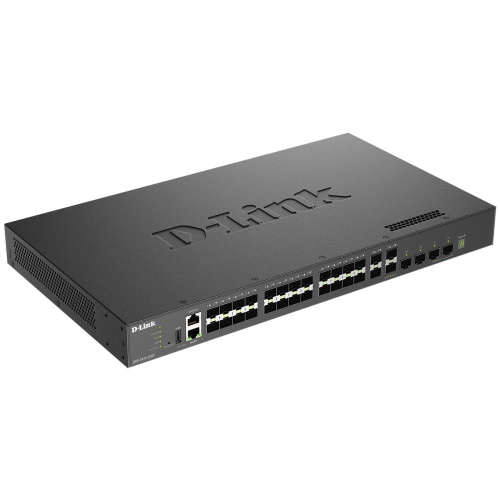 Switch di Rete DXS-3410-32SY Gestito L3 28 Slot Modulo SFP+ Colore Nero - Foto 2