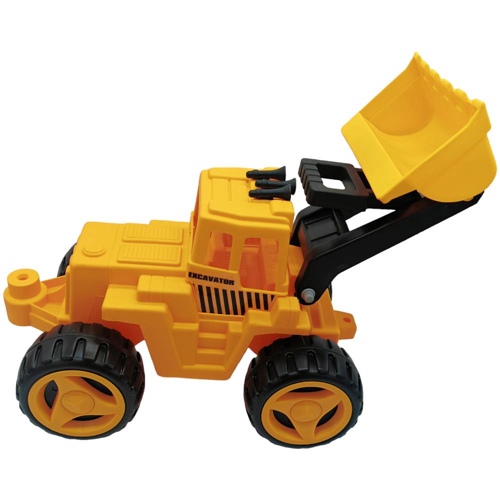 Escavatore-caricatore a cavalcabile grande giocattolo bulldozer XL - Foto 4