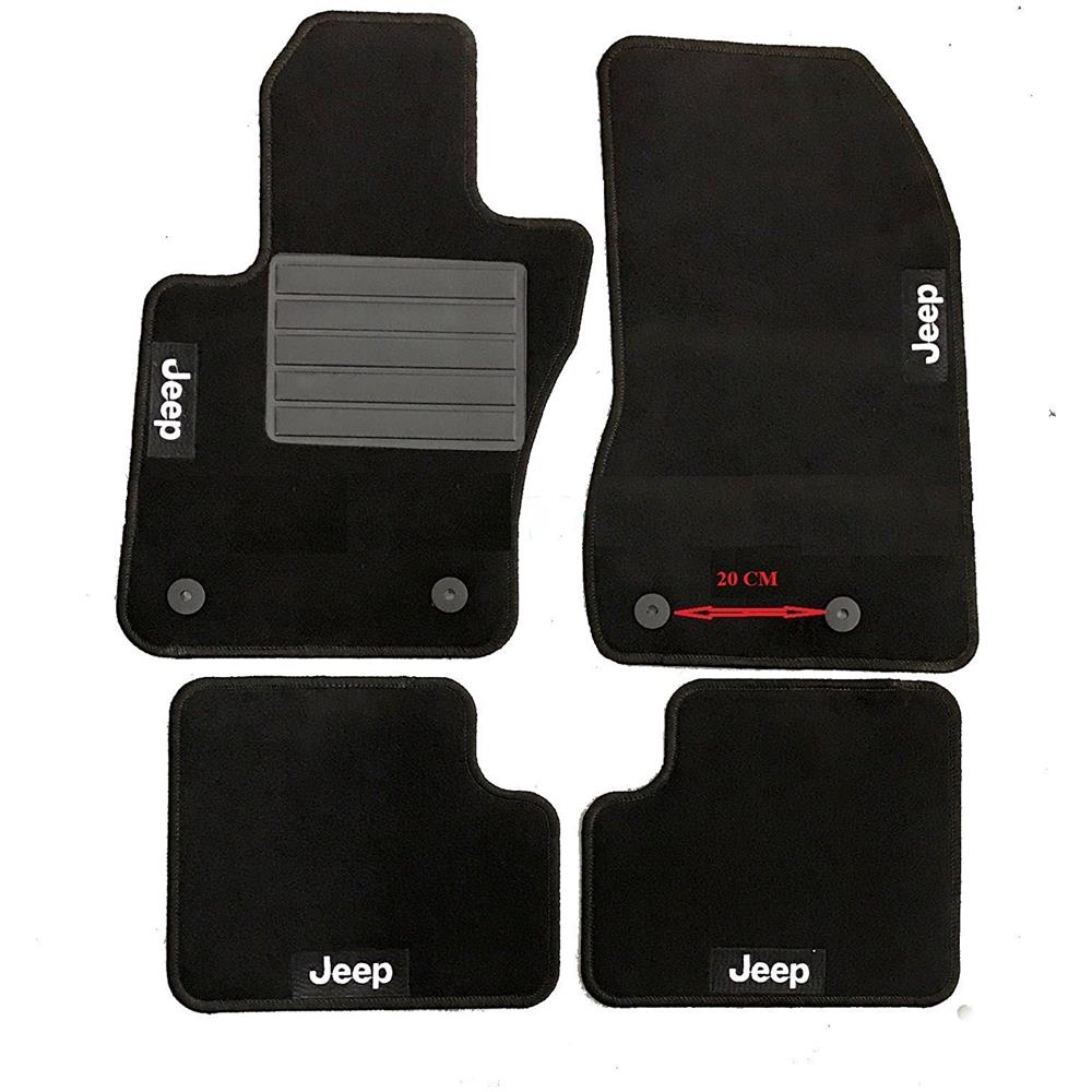 Sr Tappeti Jeep Renegade 4loghi 4fix Dist. 20 Cm - Foto 1