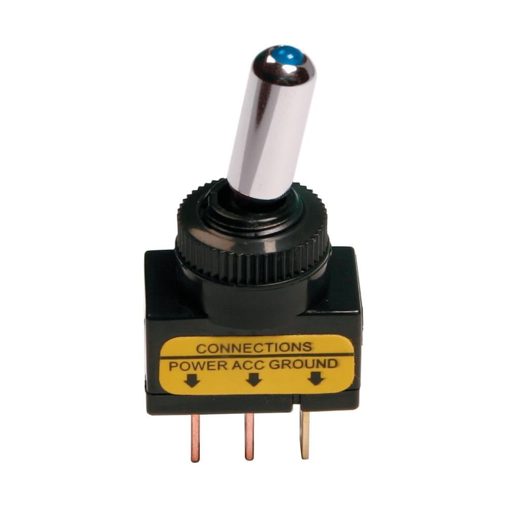 Interruttore A Leva 12/24v Max 20a Led Blu - Foto 5