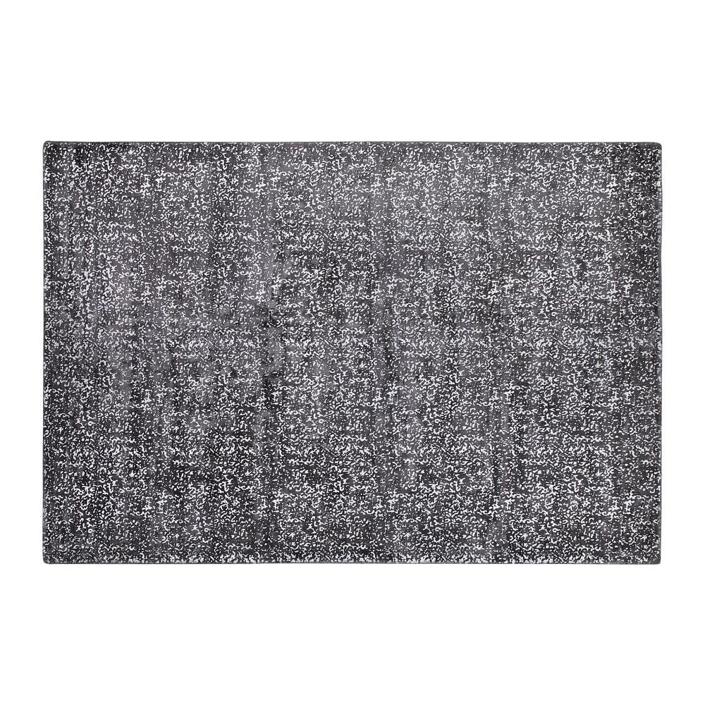 Tappeto A Pelo Corto Grigio Scuro / argento 160 X 230 Cm Esel - Foto 2