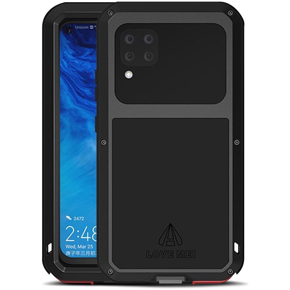 Cover Waterproof Huawei P40 Lite Vetro Temperato Powerful Nero - Foto 5