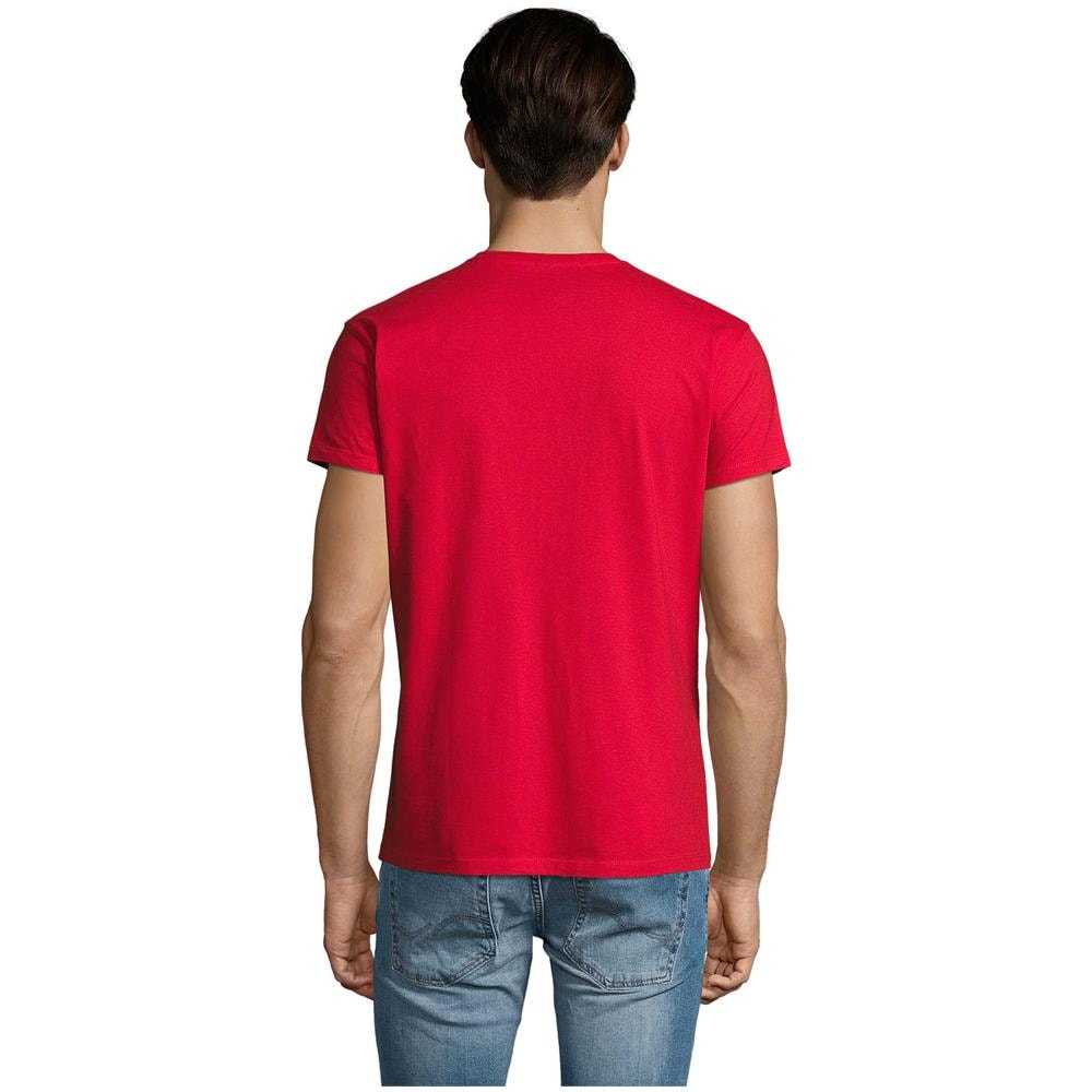 T-shirt Da Uomo Con Scollo A V Imperial V Rossa Taglia 3xl - Foto 3