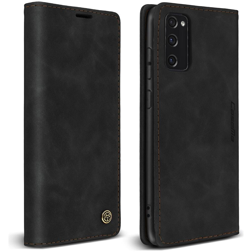 Custodia Samsung Galaxy S20 Fe Folio Vintage Portafoglio E Supporto Video Nera - Foto 1