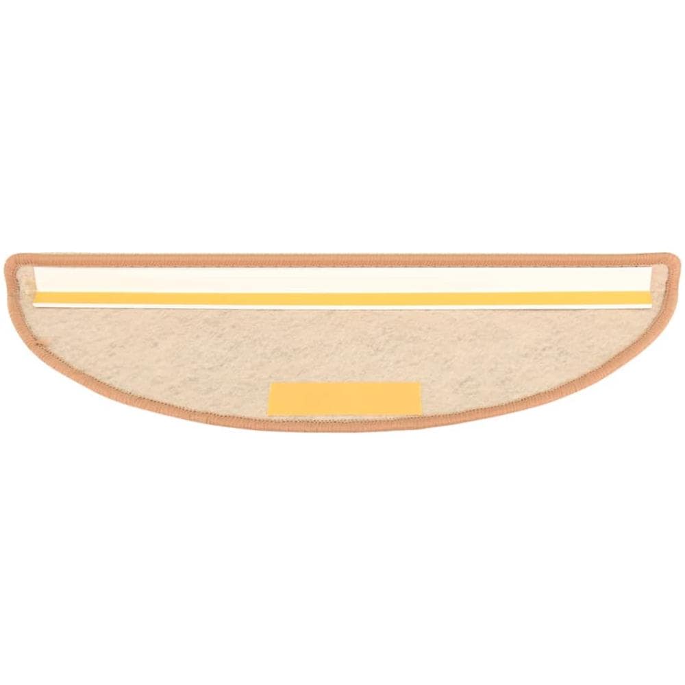 Tappeti Autoadesivi Scale Aspetto Sisal 15 pz 56x17x3 cm Sisal - Foto 2